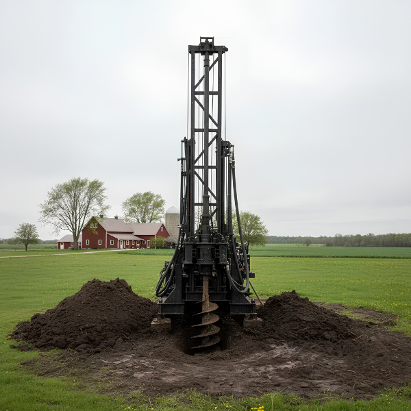 Pole Drilling